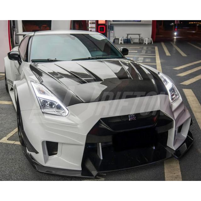 LB V3 Style Carbon Fiber Hood For NISSAN R35 GTR 2017-2026