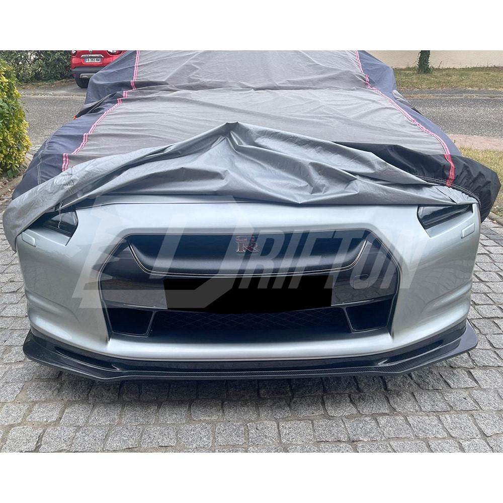 Nismo Style Carbon Fiber Front Lip For Nissan R35 GTR CBA 2008-2011