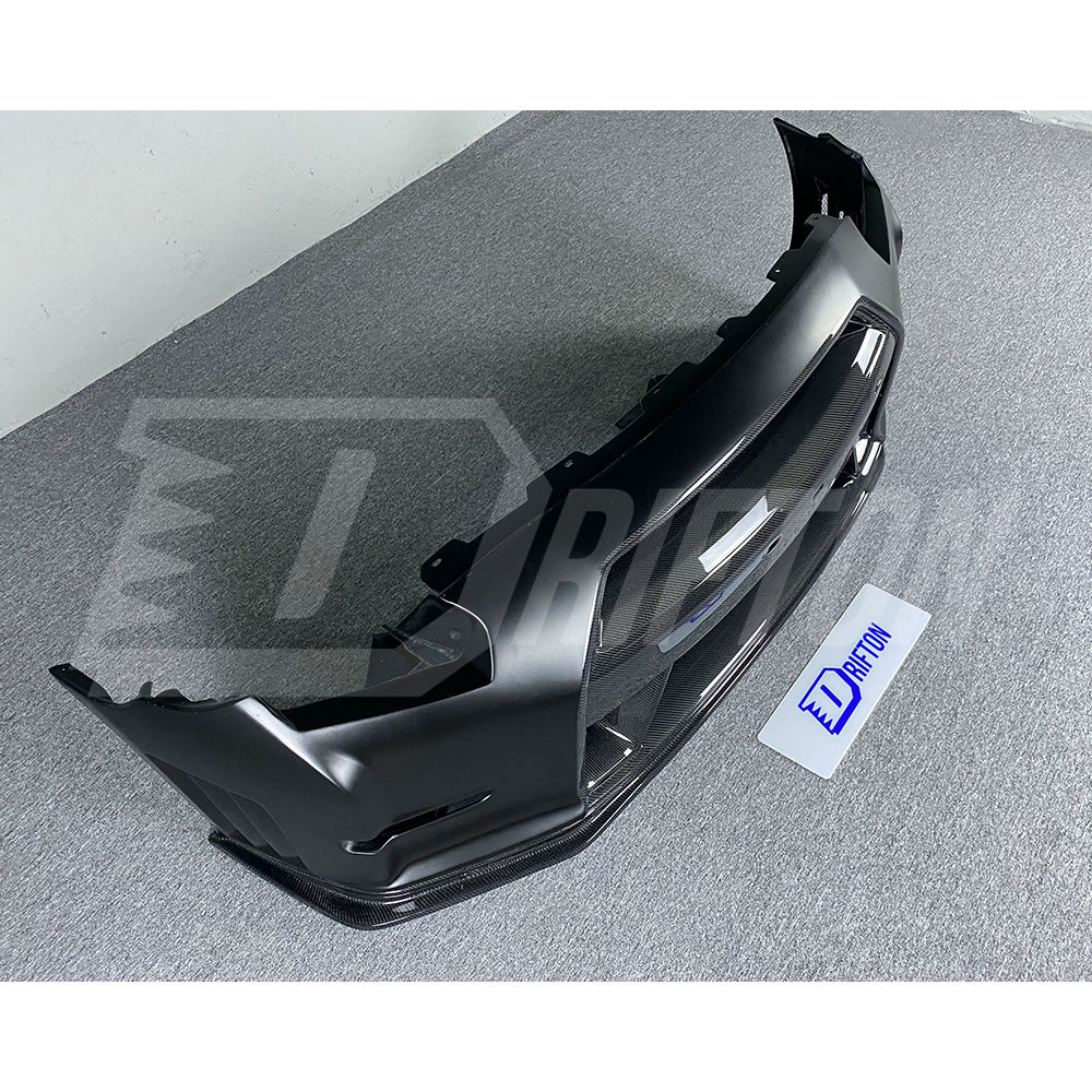 MY2015 Nismo Style Partial Carbon Fiber Front Bumper For Nissan R35 GTR 2008-2016