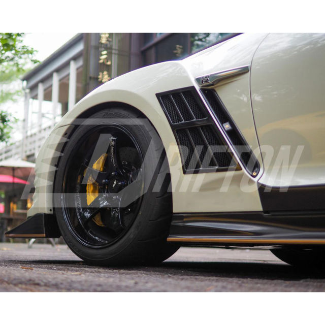 Top Secret Style Partial Carbon Fiber Fender Set For Nissan R35 GTR 2008-2026