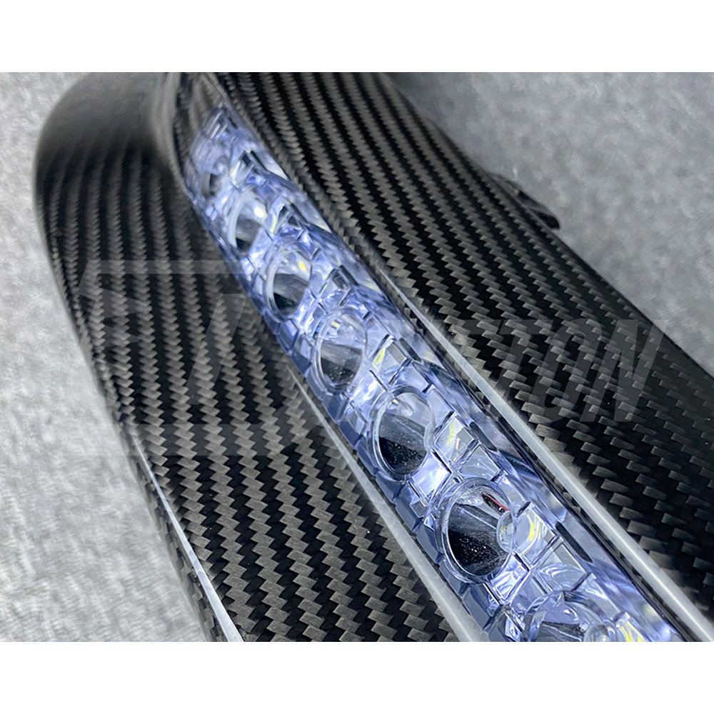 Mansory Style Dry Carbon Fiber Front Lip For Maserati Levante 2016-2018
