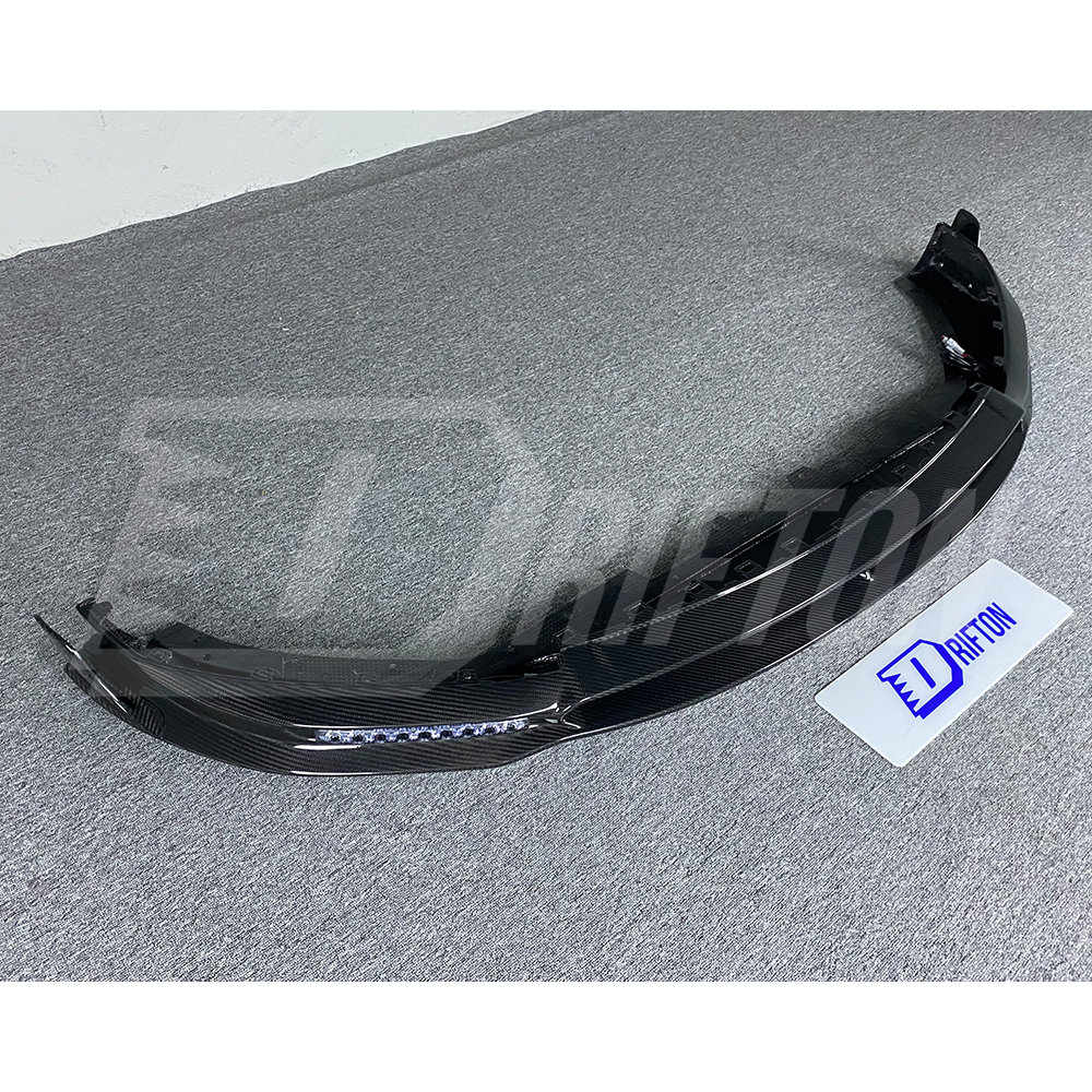 Mansory Style Dry Carbon Fiber Front Lip For Maserati Levante 2016-2018