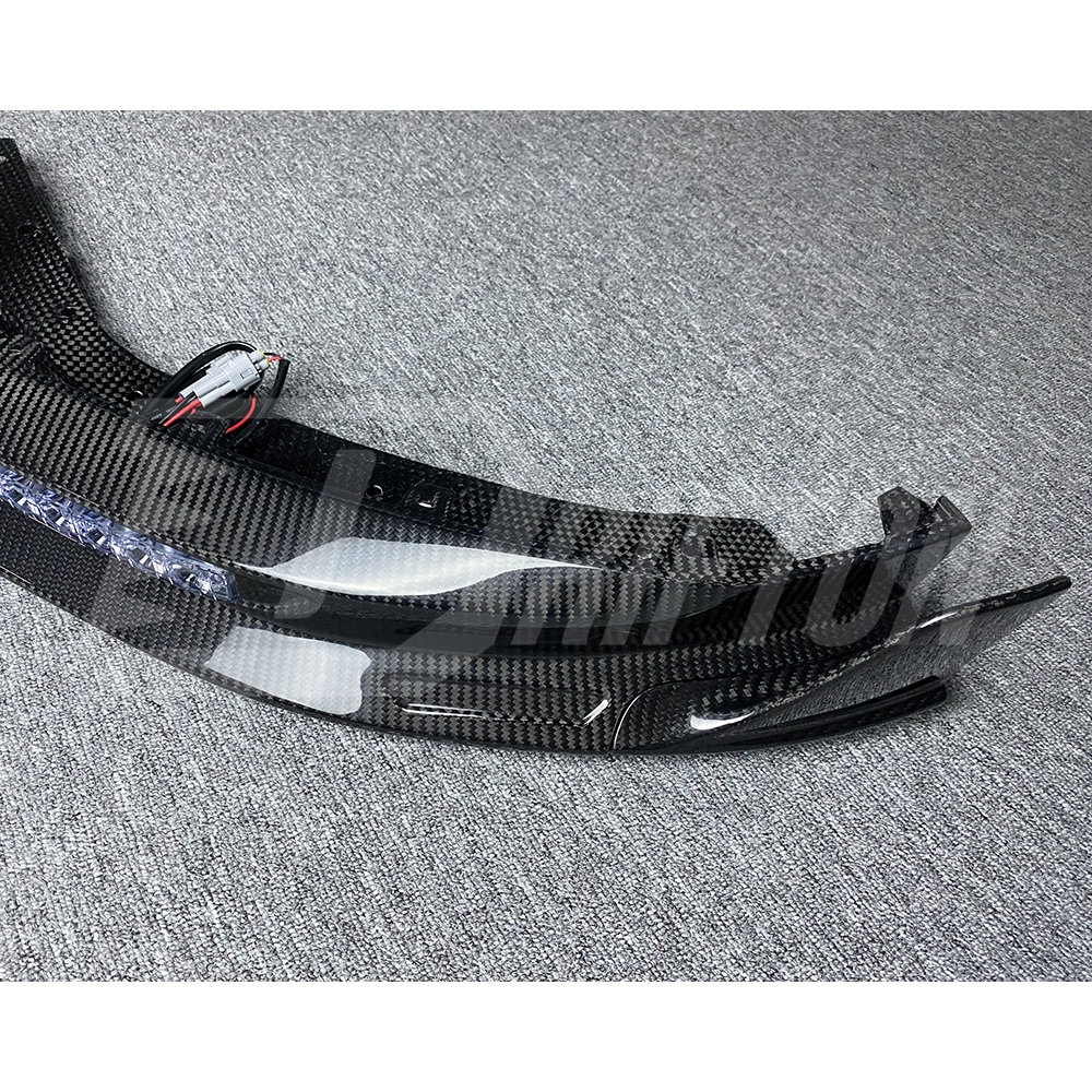 Mansory Style Dry Carbon Fiber Front Lip For Maserati Levante 2016-2018