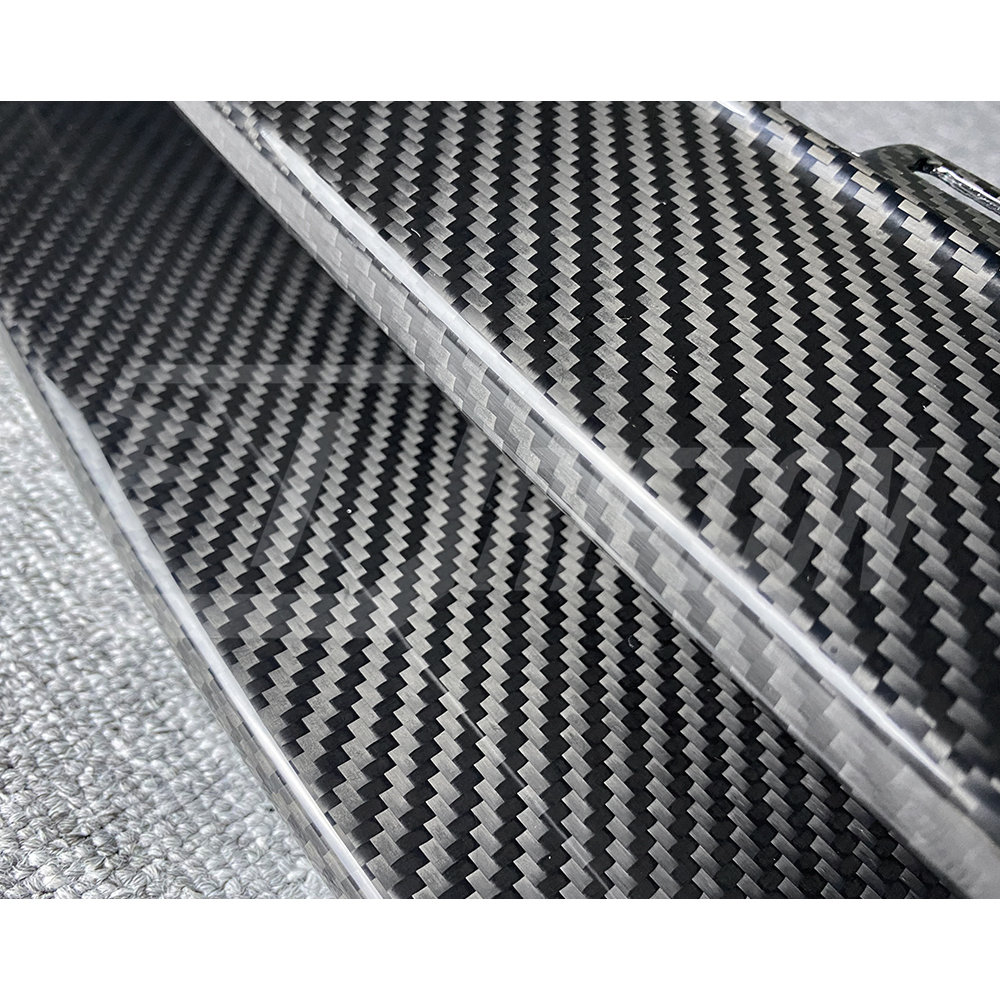 Mansory Style Dry Carbon Fiber Front Lip For Maserati Levante 2016-2018