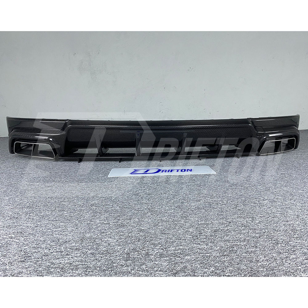 Mansory Style Dry Carbon Fiber Rear Diffuser For Maserati Levante 2016-2018
