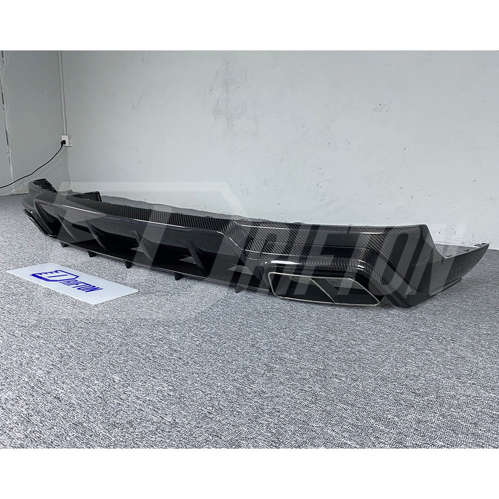 Mansory Style Dry Carbon Fiber Rear Diffuser For Maserati Levante 2016-2018