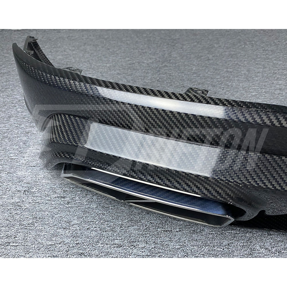 Mansory Style Dry Carbon Fiber Rear Diffuser For Maserati Levante 2016-2018