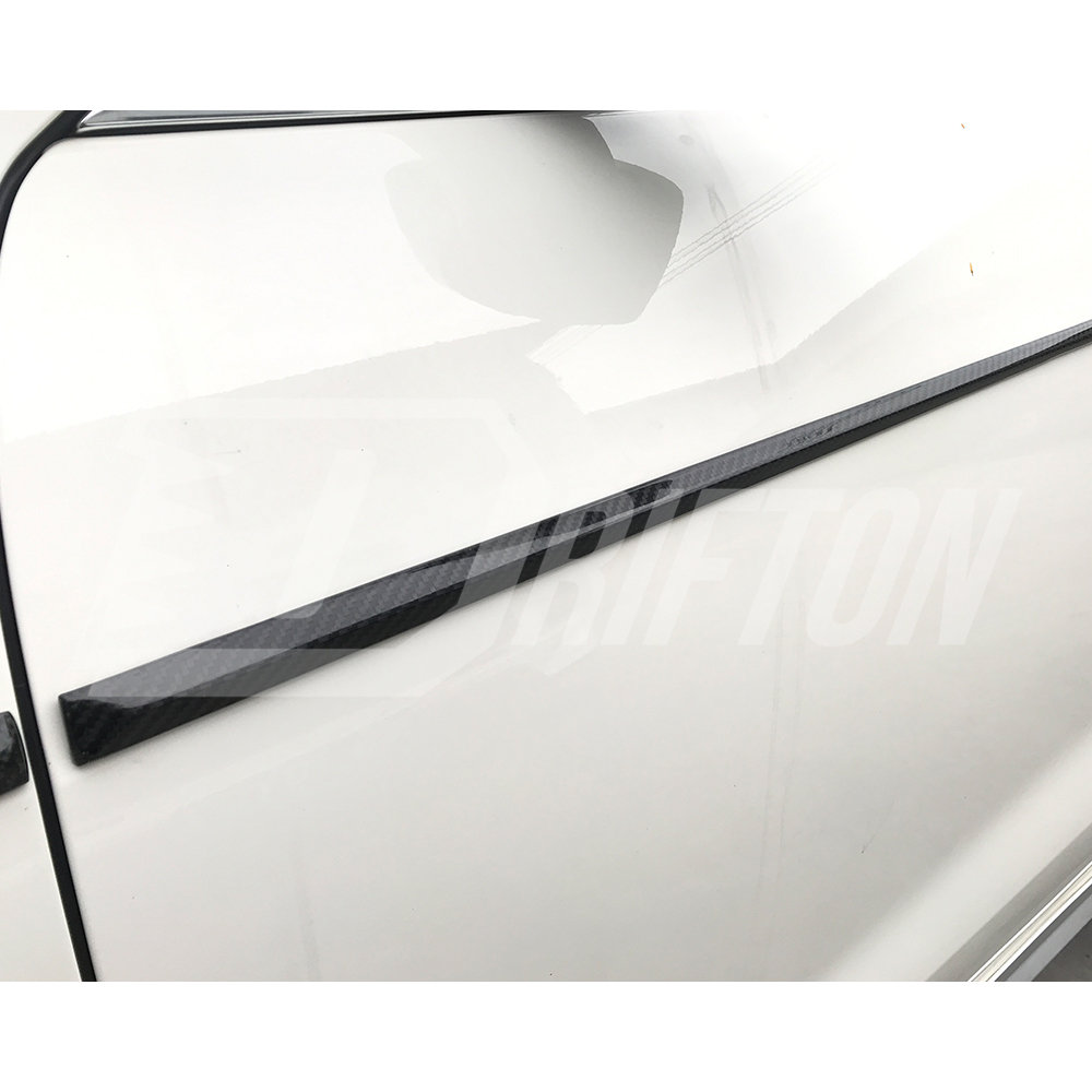 Mansory Style Dry Carbon Fiber Waistline Fender Trims For Maserati Levante 2016-2018