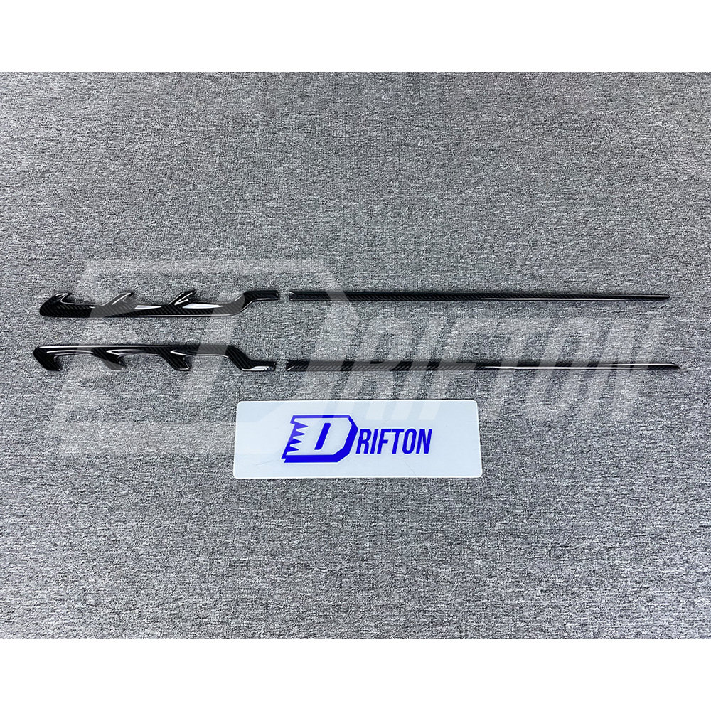Mansory Style Dry Carbon Fiber Waistline Fender Trims For Maserati Levante 2016-2018