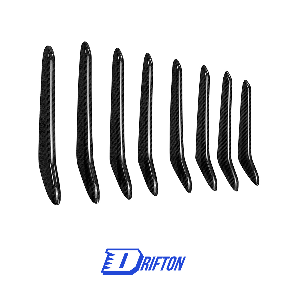 Mansory Style Dry Carbon Fiber Front Grille Trim For Maserati Levante 2016-2018