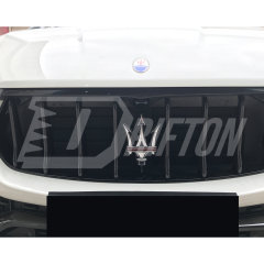 Mansory Style Dry Carbon Fiber Front Grille Trim For Maserati Levante 2016-2018