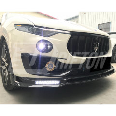 Mansory Style Dry Carbon Fiber Front Grille Trim For Maserati Levante 2016-2018