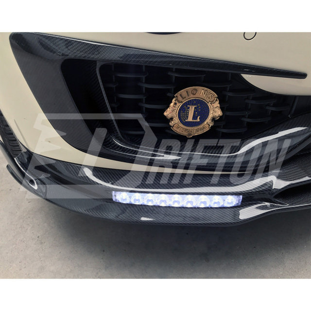 Mansory Style Dry Carbon Fiber Front Lip For Maserati Levante 2016-2018