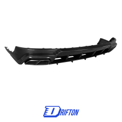 Mansory Style Dry Carbon Fiber Rear Diffuser For Maserati Levante 2016-2018