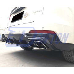 Mansory Style Dry Carbon Fiber Rear Diffuser For Maserati Levante 2016-2018