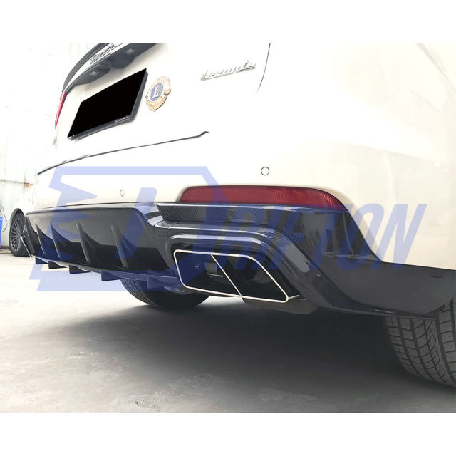 Mansory Style Dry Carbon Fiber Rear Diffuser For Maserati Levante 2016-2018