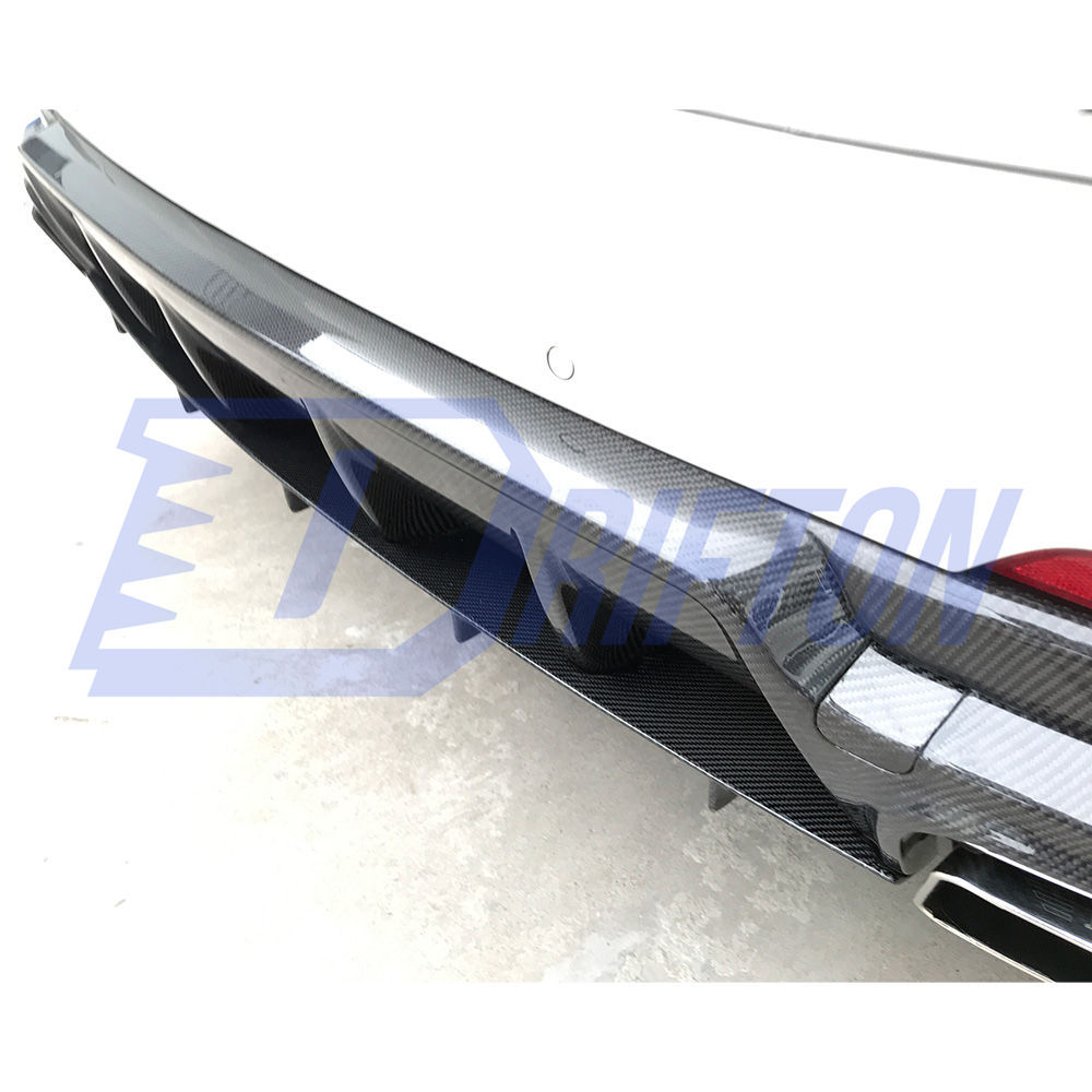 Mansory Style Dry Carbon Fiber Rear Diffuser For Maserati Levante 2016-2018