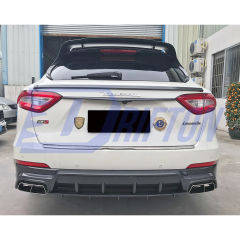 Mansory Style Dry Carbon Fiber Rear Diffuser For Maserati Levante 2016-2018