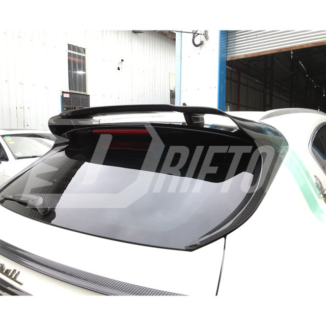 Mansory Style Dry Carbon Fiber Roof Spoiler For Maserati Levante 2016-2018