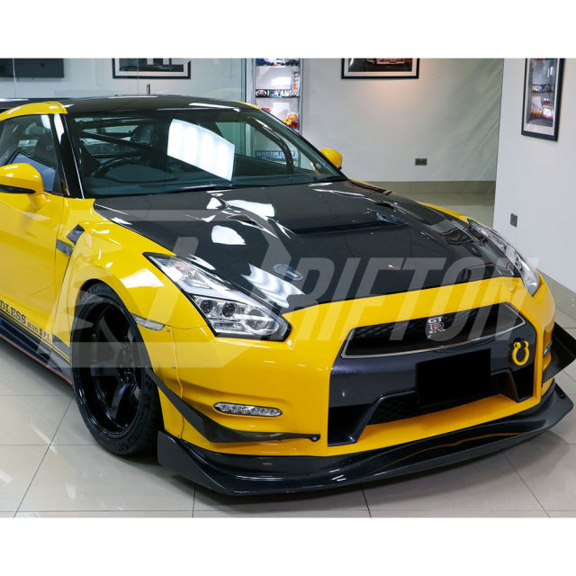 Varis Style Carbon Fiber Hood For Nissan GTR R35 2008-2016