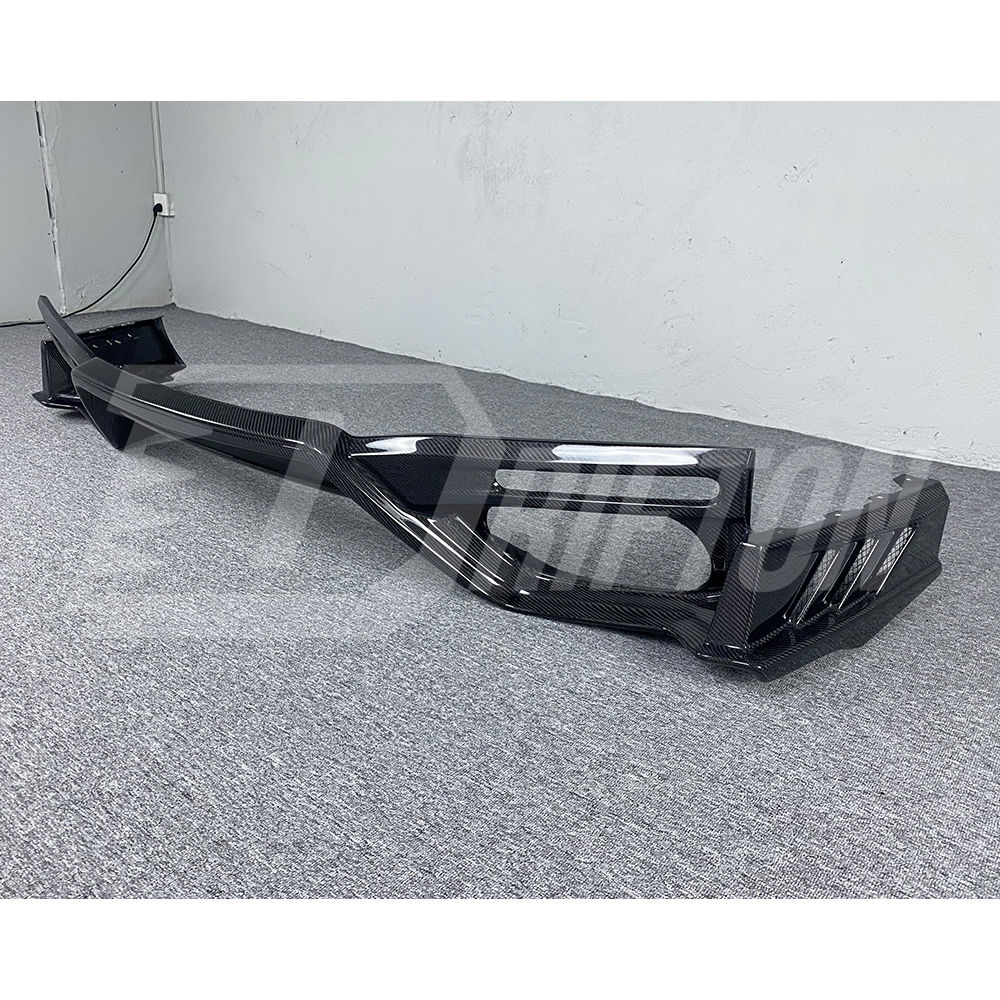Top Secret Style Full Carbon Fiber Rear Bumper Assembly For Nissan R35 GTR 2008-2023