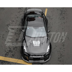 CMST Style Carbon Fiber Hood For Nissan R35 GTR 2008-2016