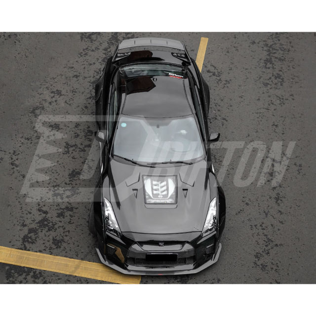 CMST Style Carbon Fiber Hood For Nissan R35 GTR 2008-2016