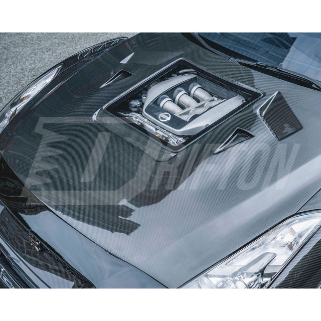 CMST Style Carbon Fiber Hood For Nissan R35 GTR 2008-2016