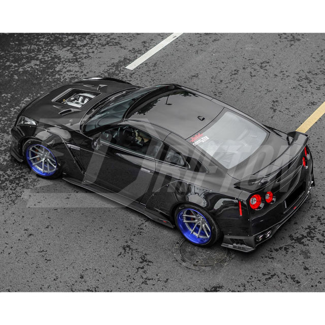 CMST Style Carbon Fiber Hood For Nissan R35 GTR 2008-2016