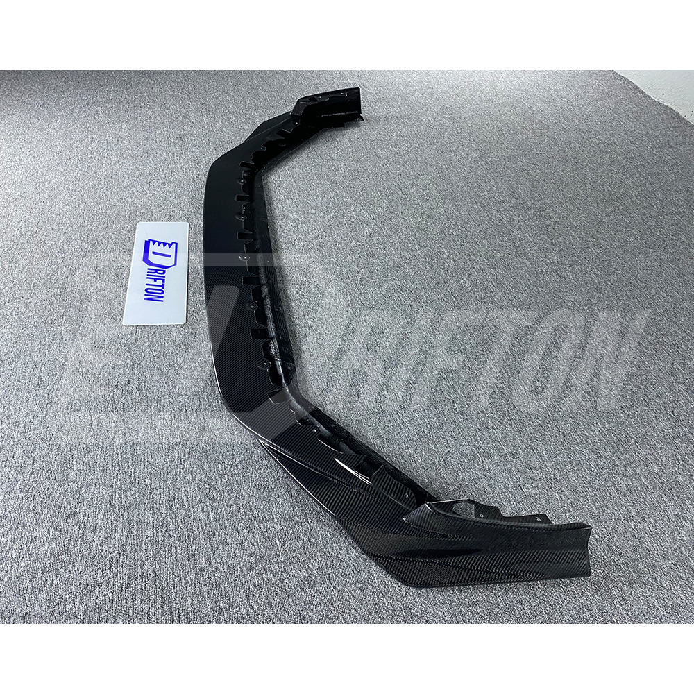 Varis MY17 Style Carbon Fiber Front Lip For Nissan R35 GTR 2017-2023