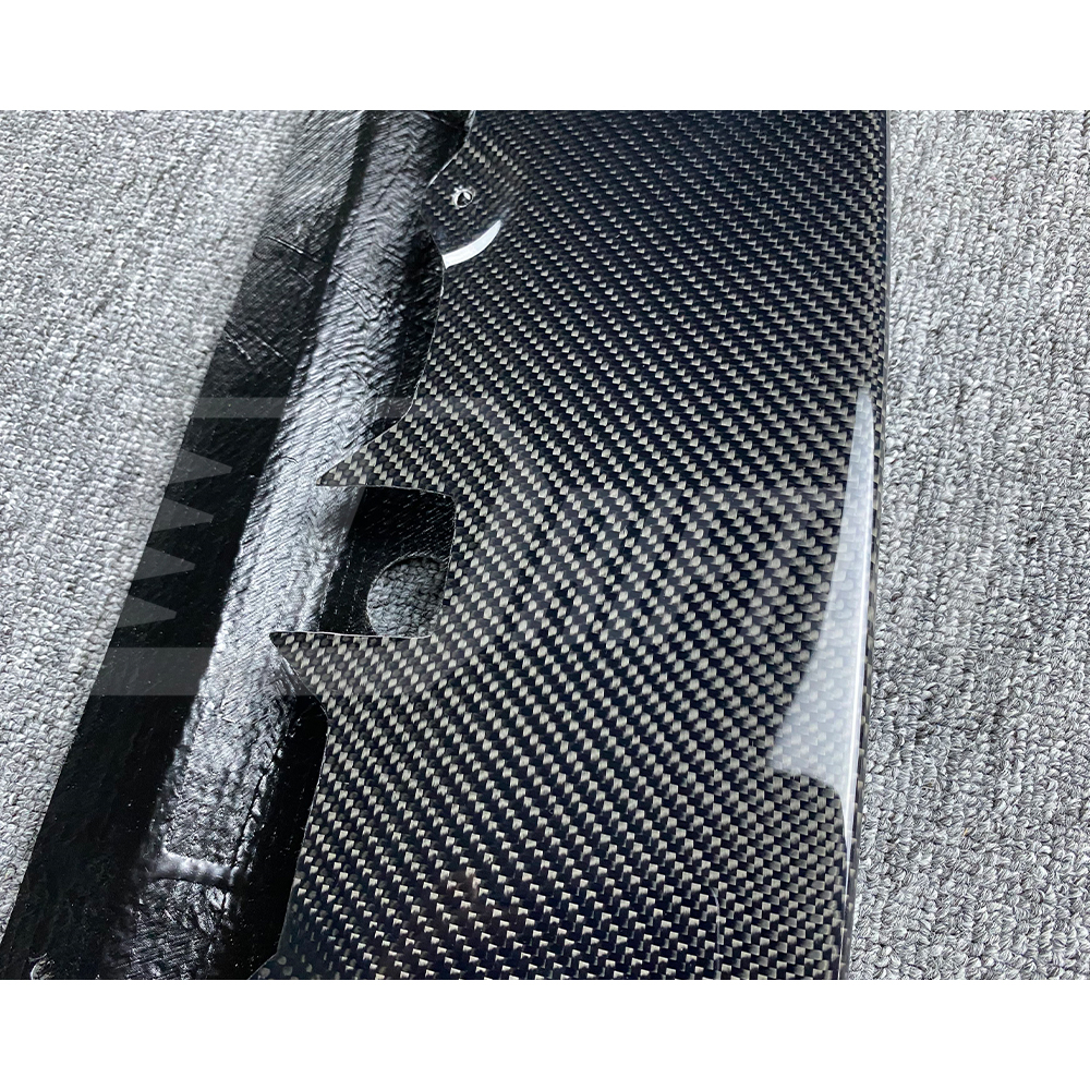 Varis MY17 Style Carbon Fiber Front Lip For Nissan R35 GTR 2017-2023