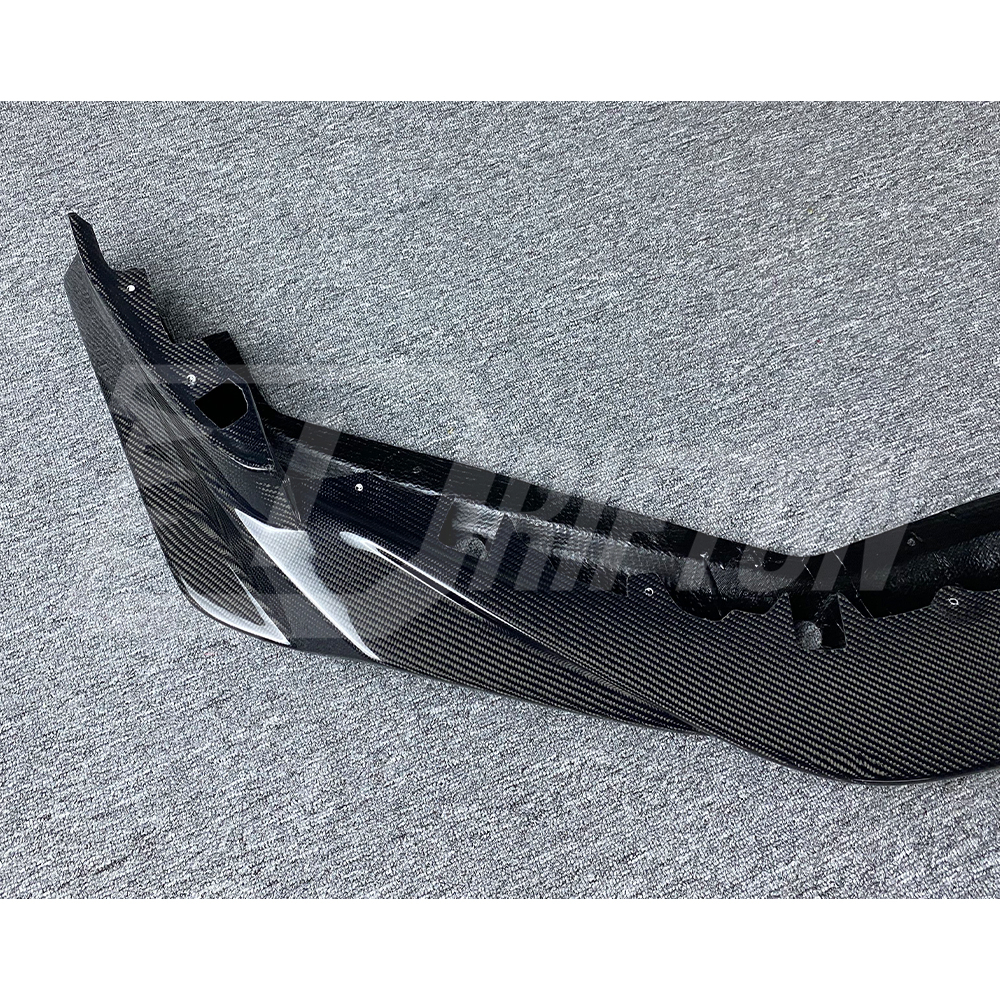 Varis MY17 Style Carbon Fiber Front Lip For Nissan R35 GTR 2017-2023
