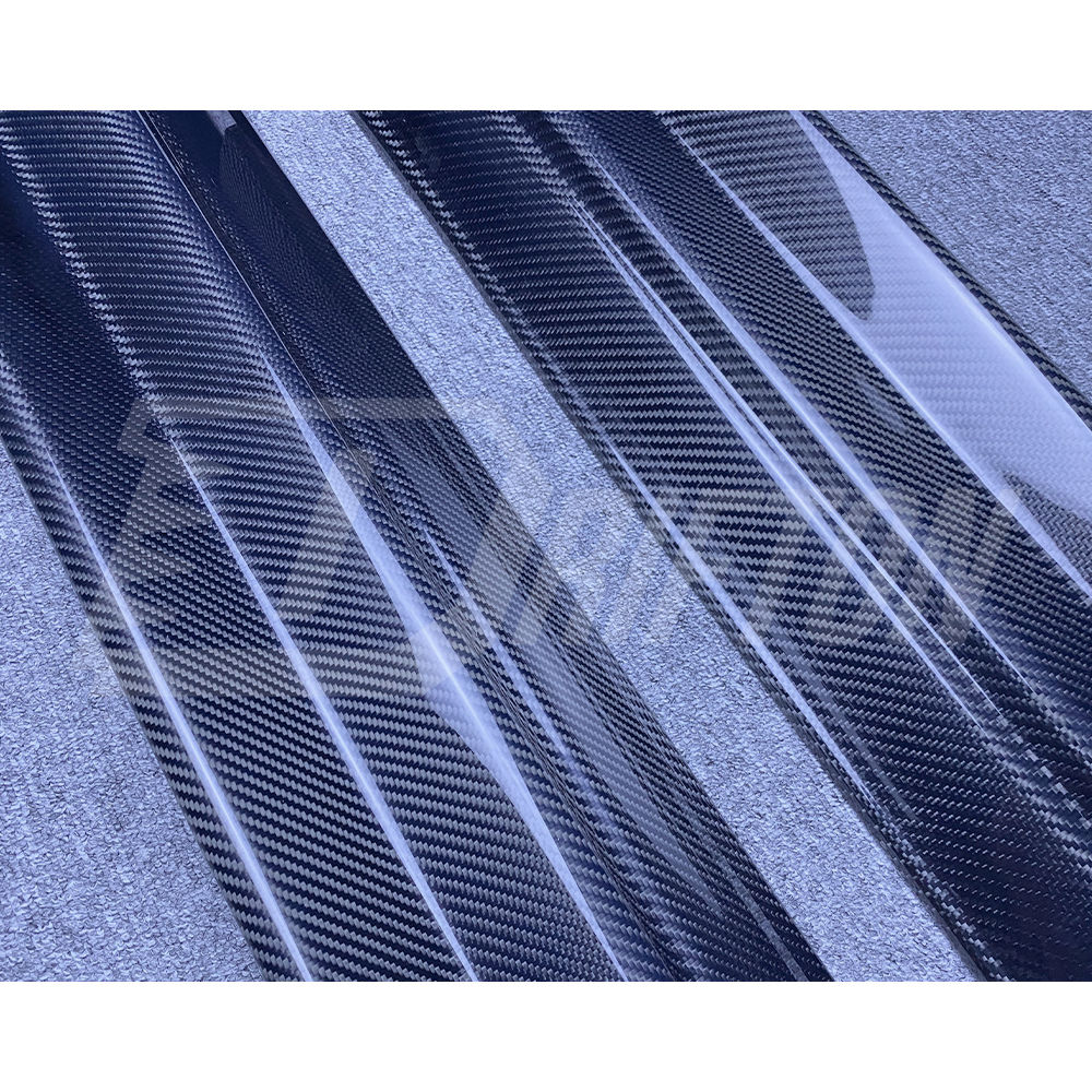 ZELE Style Carbon Fiber Side Skirt For Nissan R35 GTR 2008-2026