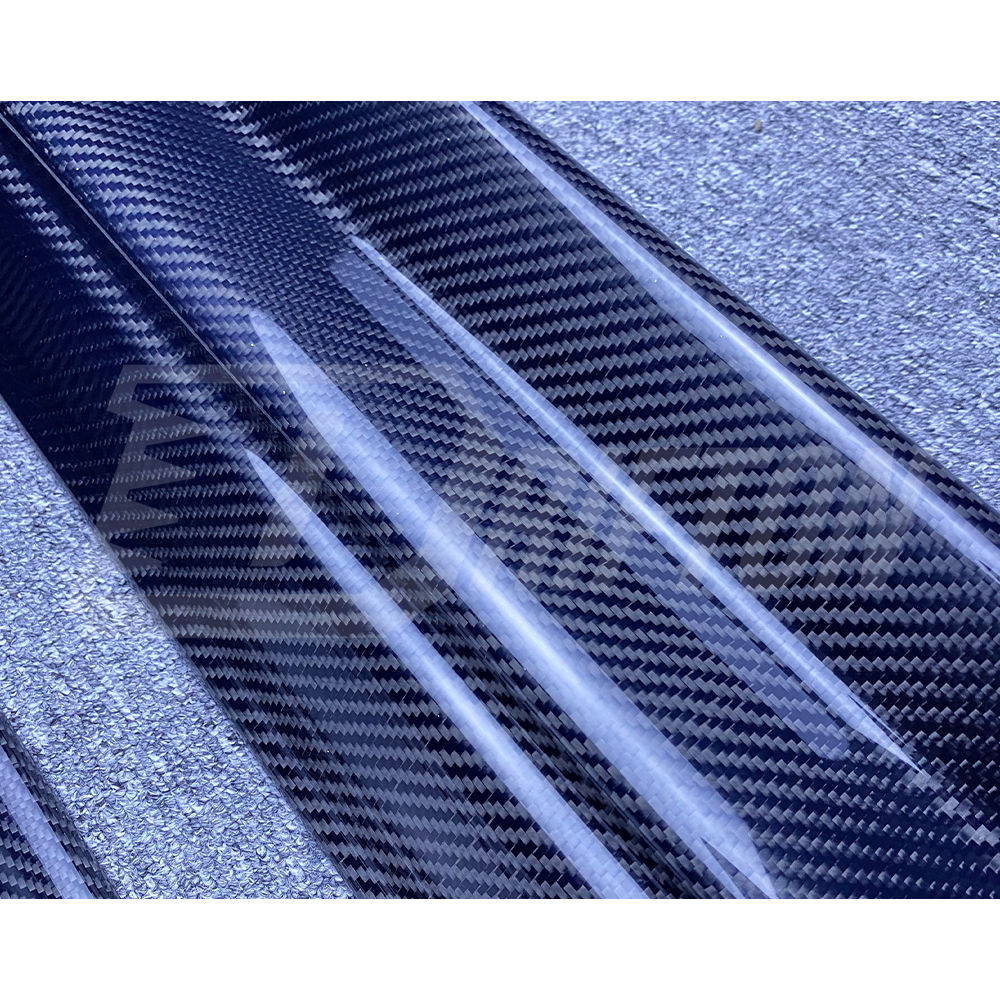 ZELE Style Carbon Fiber Side Skirt For Nissan R35 GTR 2008-2026