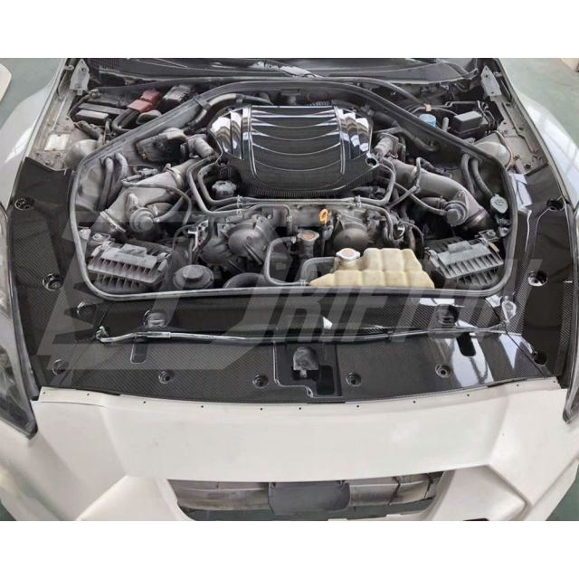 Nordring Challenge Style Dry Carbon Fiber Cooling Bay Dress Up Kit For Nissan R35 GTR 2008-2026