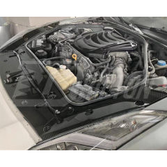 Nordring Challenge Style Dry Carbon Fiber Cooling Bay Dress Up Kit For Nissan R35 GTR 2008-2026