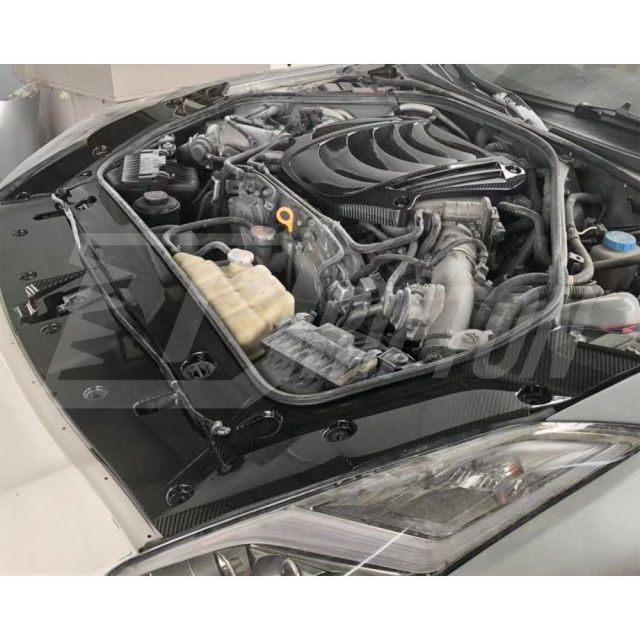 Nordring Challenge Style Dry Carbon Fiber Cooling Bay Dress Up Kit For Nissan R35 GTR 2008-2026