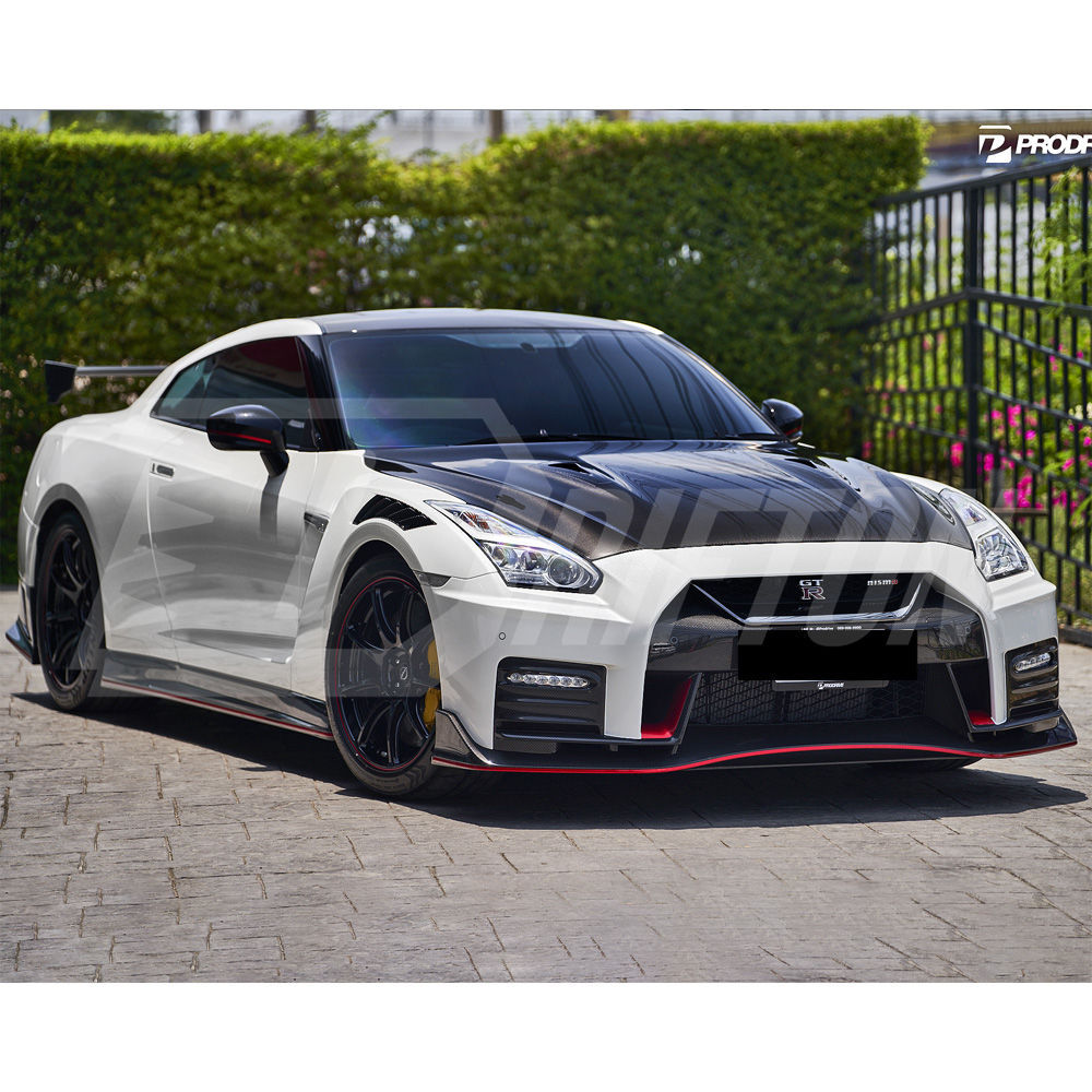 OEM Style Carbon Fiber Hood Engine Bonnet For Nissan R35 GTR 2017-2026