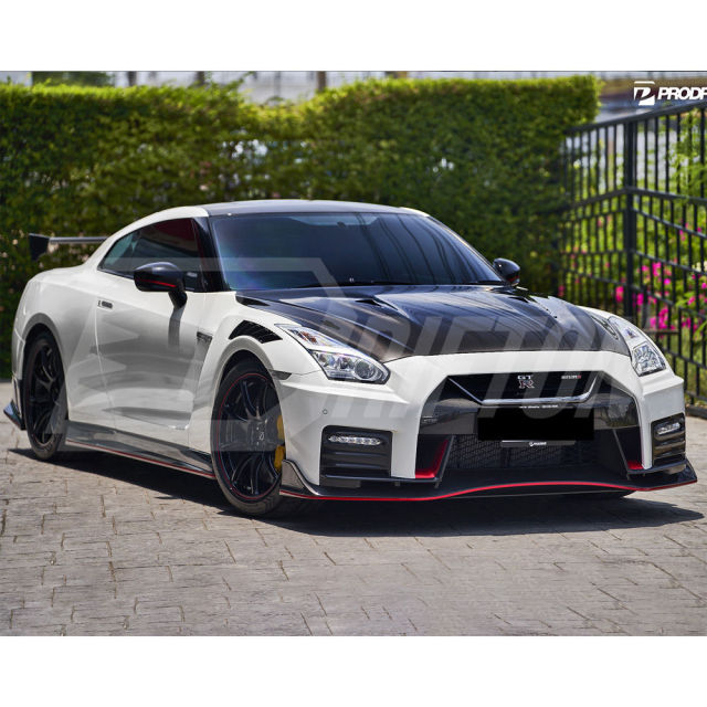 OEM Style Carbon Fiber Hood Engine Bonnet For Nissan R35 GTR 2017-2026