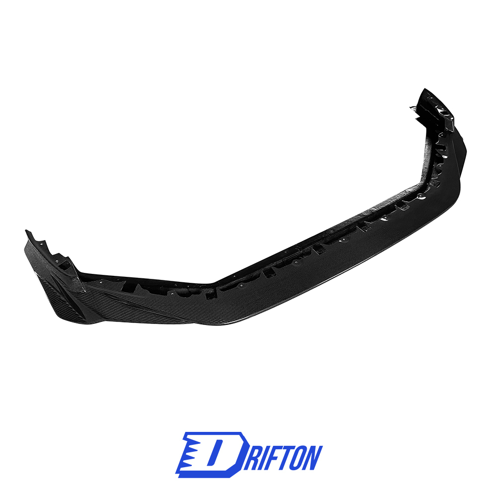 Varis MY17 Style Carbon Fiber Front Lip For Nissan R35 GTR 2017-2023