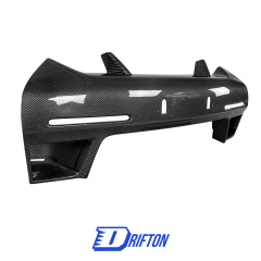 Wald Style Carbon Fiber Front Nose Grille Cover For Nissan R35 GTR 2008-2011