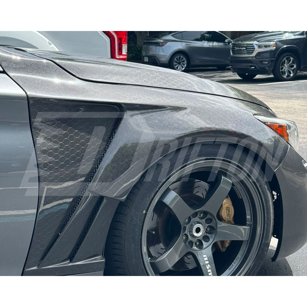 MBJ Style HoneyComb Carbon Fiber Hood For Infiniti Q50 2013-2024