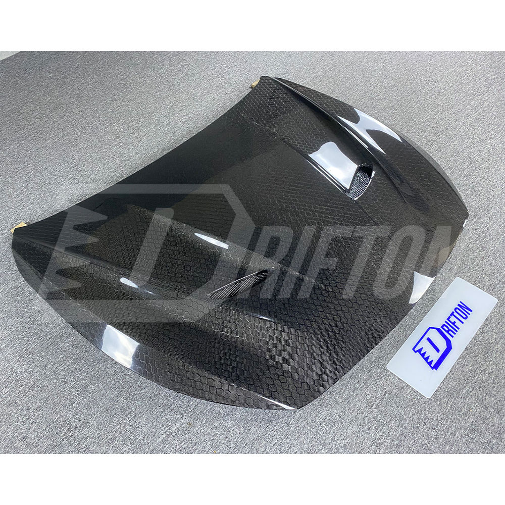 MBJ Style HoneyComb Carbon Fiber Hood For Infiniti Q50 2013-2024