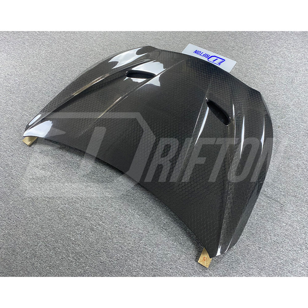 MBJ Style HoneyComb Carbon Fiber Hood For Infiniti Q50 2013-2024