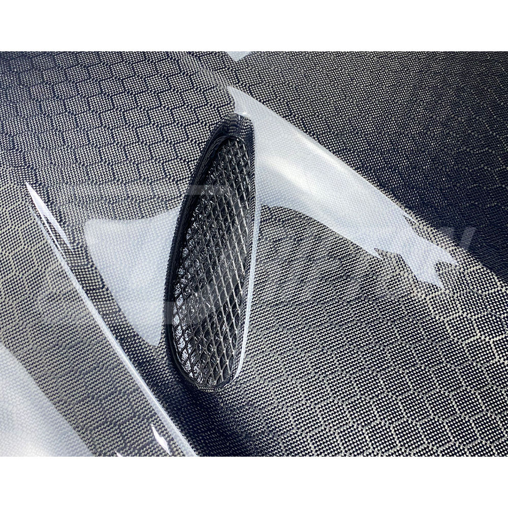 MBJ Style HoneyComb Carbon Fiber Hood For Infiniti Q50 2013-2024