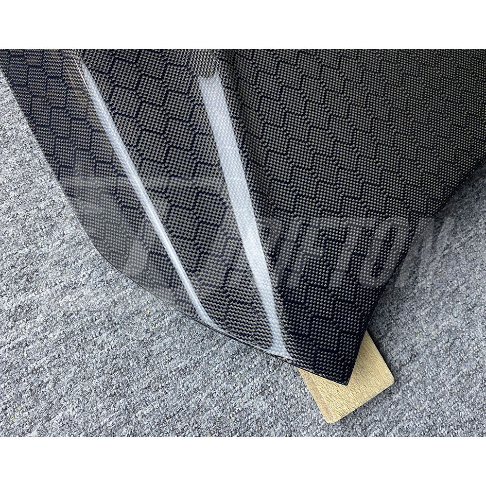 MBJ Style HoneyComb Carbon Fiber Hood For Infiniti Q50 2013-2024
