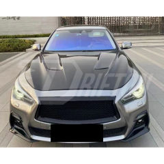 MBJ Style Forged Carbon Fiber Engine Hood For Infiniti Q50 2013-2024
