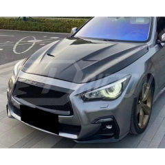 MBJ Style Forged Carbon Fiber Engine Hood For Infiniti Q50 2013-2024