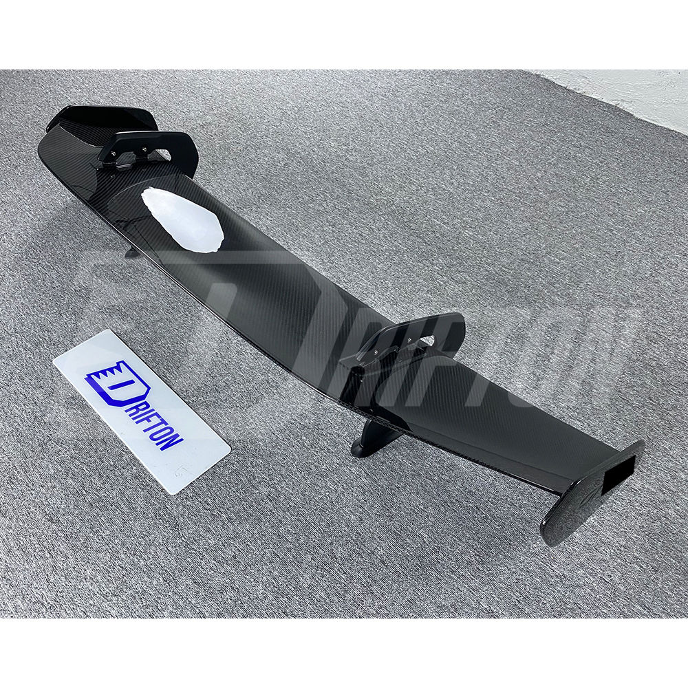 GT4RS Style Dry Carbon Fiber Rear GT Spoiler For Porsche 718 Cayman Boxster 2016-2025