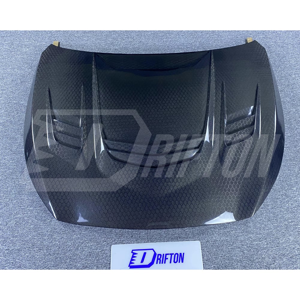 VA Style HoneyComb Carbon Fiber Hood For Infiniti Q50 2014-2024